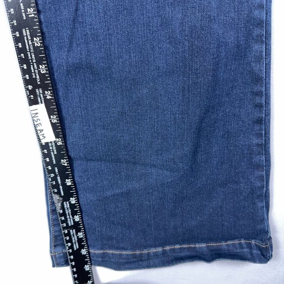 Sofia Vergara Melisa High Rise Flare Jeans Womens Size 12 Denim Stretch Blue - Picture 10 of 12